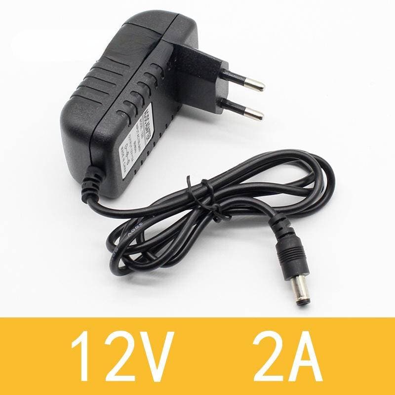 Fonte 12V 2A/3A Bivolt AC/DC Adapter 2,5mm Para Fita Led Cftv Dvr