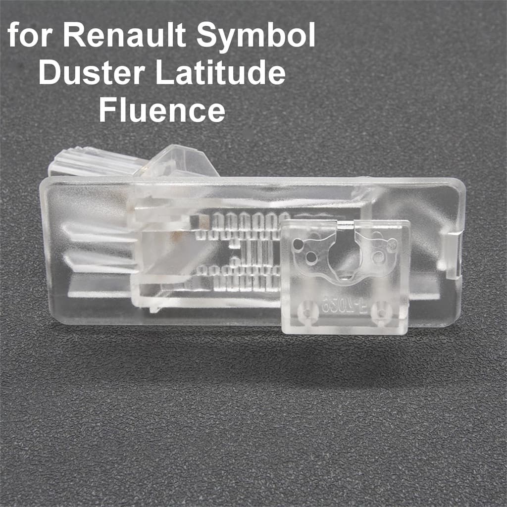 Luzes De Placa De Licença Suporte De Câmera Com Visão Traseira Para Renault Duster Fluence Lutecia Kaptur Captur Scenic 2/3 Laguna
