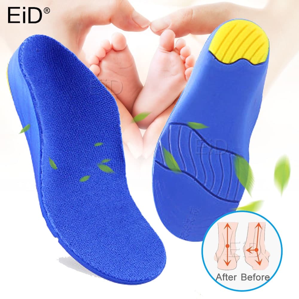 EiD Eva Doctor Recomenda Palmilhas Infantis O/X Leg Foot Valgus Suporte Do Arco Órtese De Correção Pé Plano Insole Care