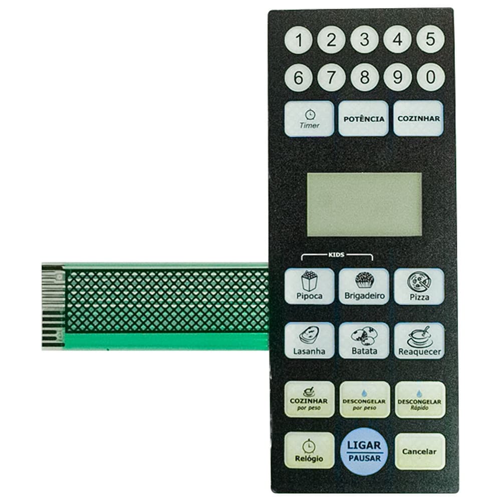 Membrana Teclado Microondas Philco Pms18n2 Pms 18n2