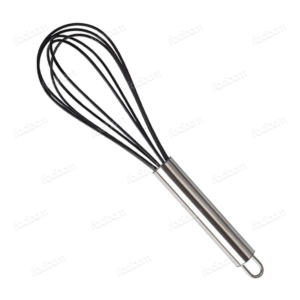 Batedor De Ovos e Massas Fouet Manual Pequeno De Cozinha