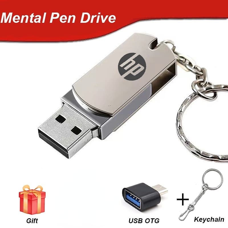 HP Pen Drive mental USB Flash