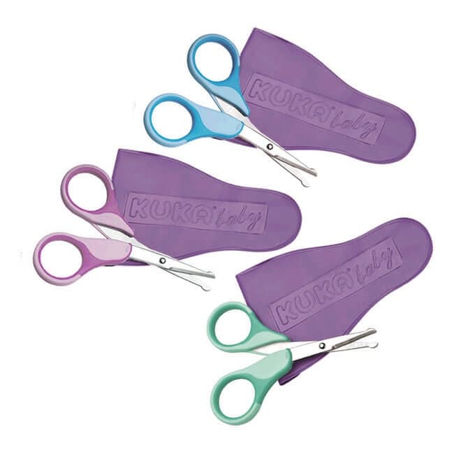 Tesoura Para Bebês Com Capa - Kuka