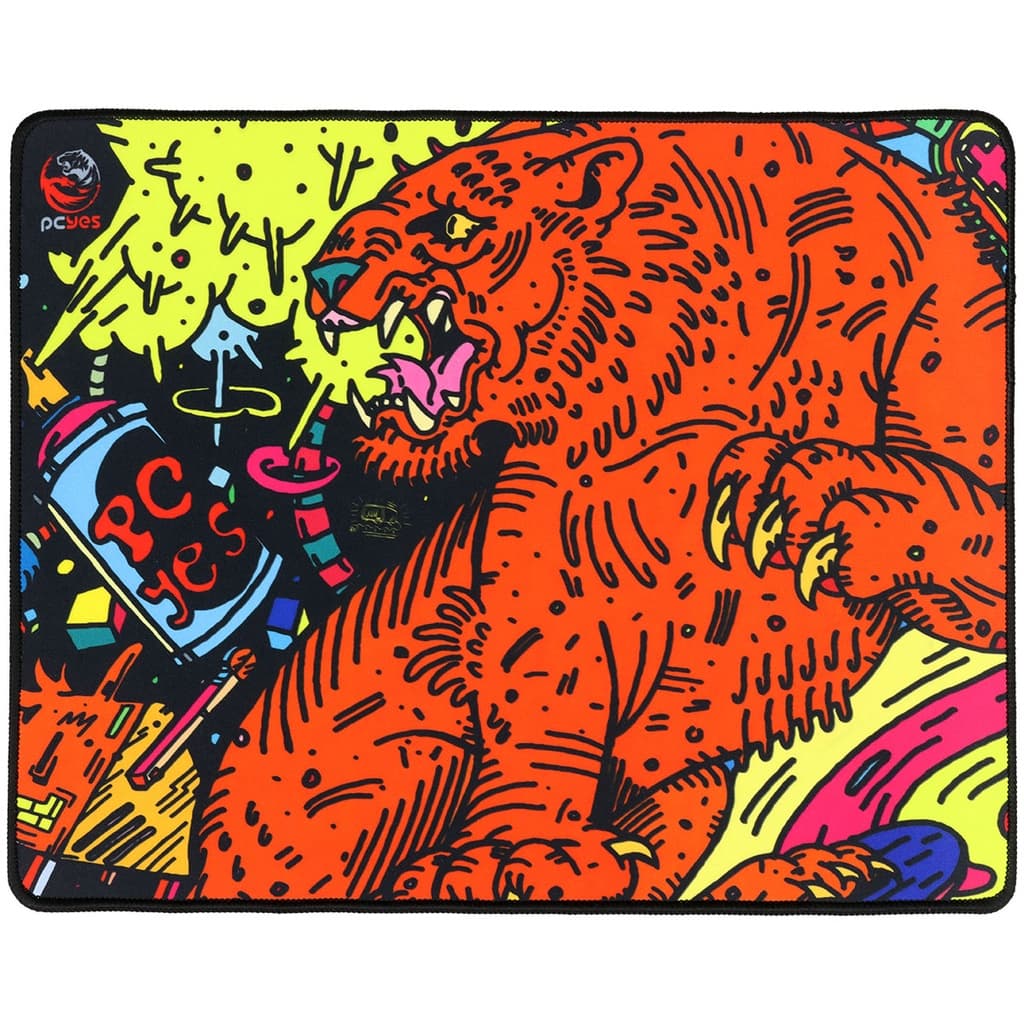 Mouse Pad Tiger Medium - Estilo Speed - 500x400mm - Pmt50x40
