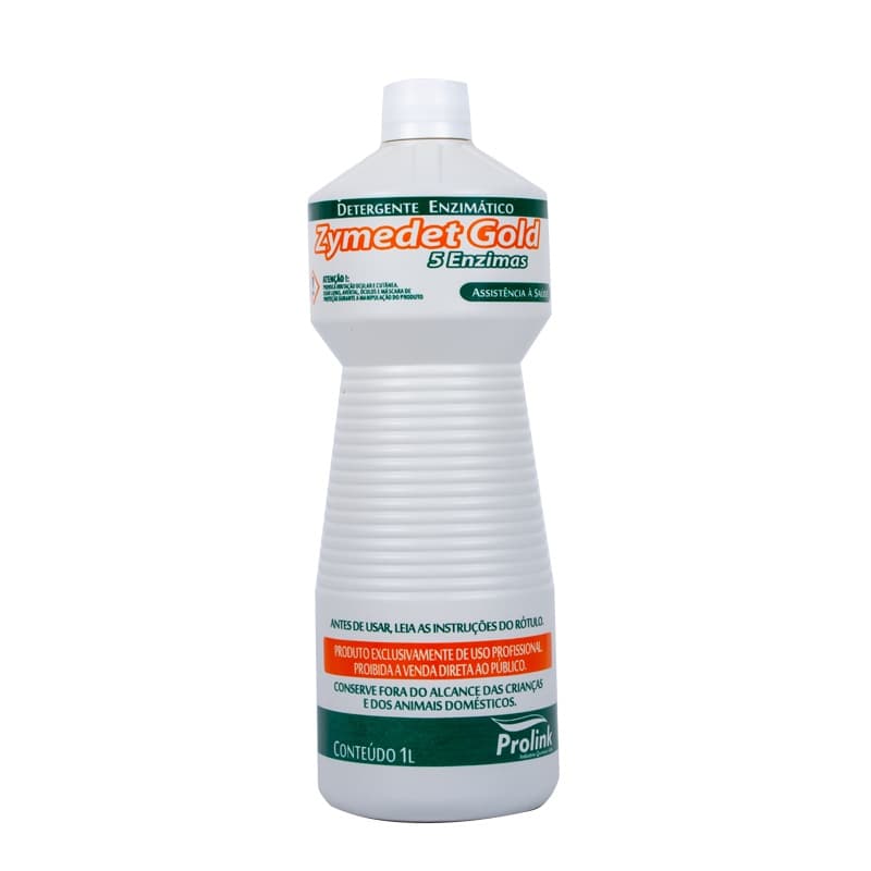DETERGENTE ENZIMATICO 5 ENZIMAS ZYMEDET GOLD 1000 ML PROLINK