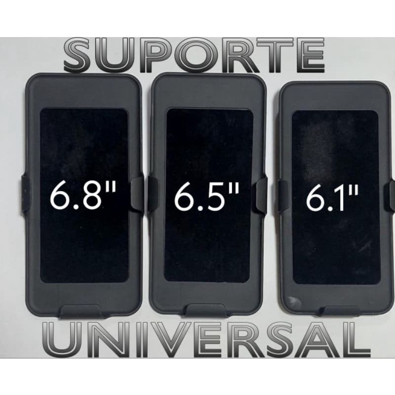 Suporte UNIVERSAL 6.1" / 6.5" / 6.8" Suporte universal de cintura para Celular