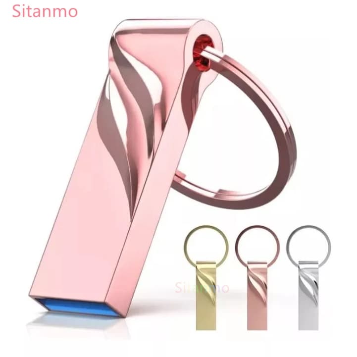 Pendrive Metal 128GB 2TB 1TB Armazenamento Em Computador 8GB 16GB 32GB 64GB 1GB Unidade Flash USB 2.0