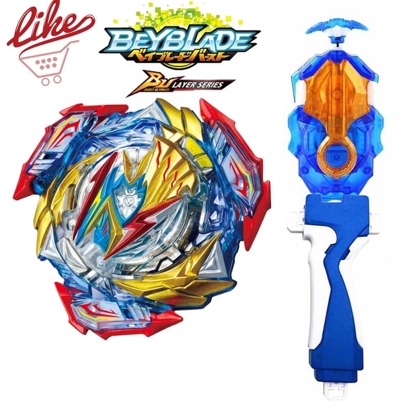 Beyblade Burst Flame B-205 Ultimate Valkryrie BU Battle Com B-184 Conjunto De Brinquedos Para Crianças