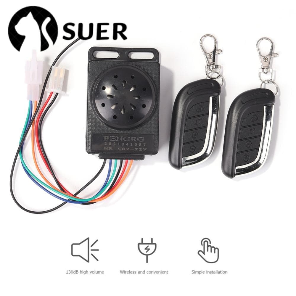 SUEBR Motorcycle Kit De Alarme Motocicleta Scooter Anti-Furto Sistema Inteligente