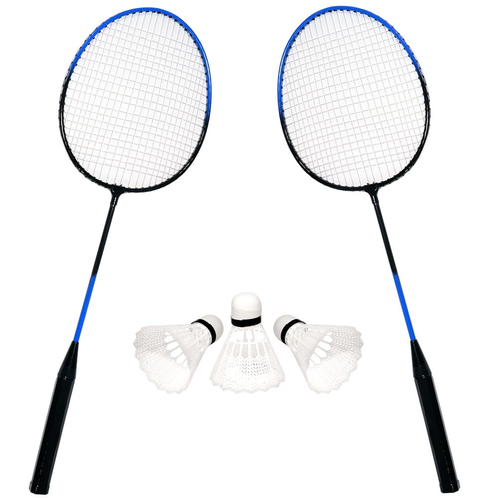 Kit Badminton 2 Raquetes + 3 Petecas + Bolsa 831684 - Art Sport