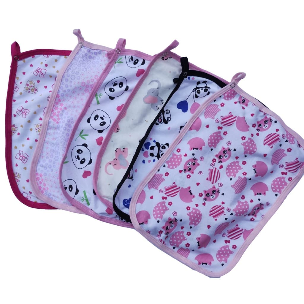 KIT PANINHO DE BOCA BABETE PRENDEDOR DE CHUPETA