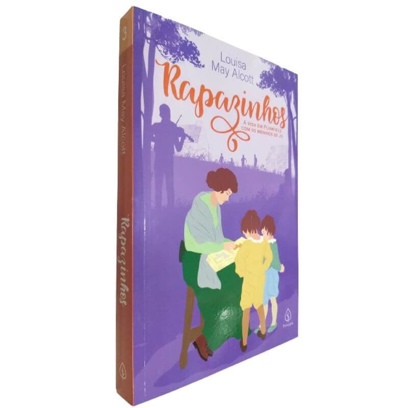 Livro Físico Rapazinhos Louisa May Alcott A Vida em Plumfield Com os Meninos de Jo Texto Integral