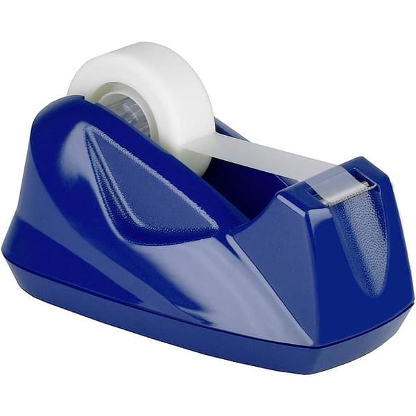 Suporte Para Fita Adesiva Pequeno Azul - Acrimet