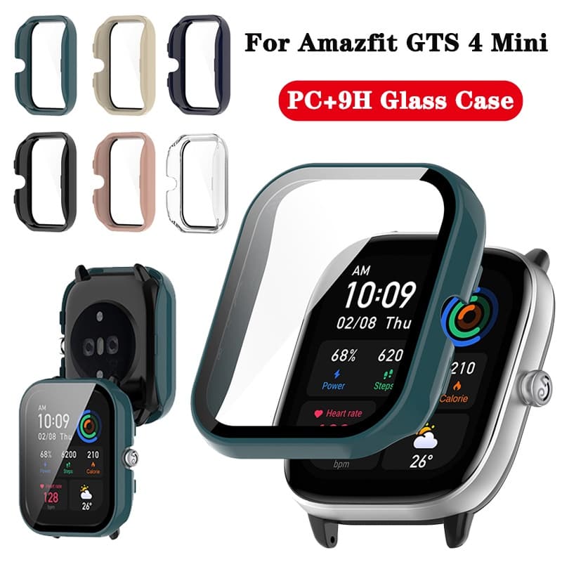 Capa Acrilico protetor de tela Compativel Para Amazfit GTS 4 mini