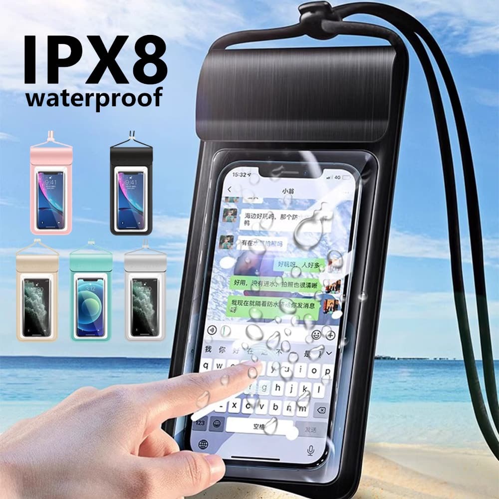 Bolsa De Telefone À Prova D'água , Subaquática Para iPhone 17 16 15 14 Pro Max 13 12 11 X XS XR 8 7 Plus SE , Natação , 