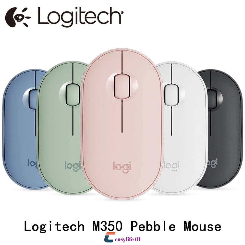 Logitech M350 1000dpi Sem Fio Bluetooth Mouse óptico 100g COSYLIFE01