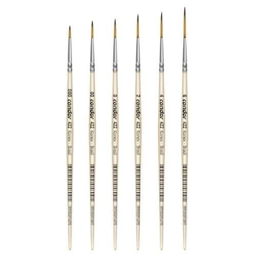 Pincel Redondo Liner Ref. 422 CONDOR