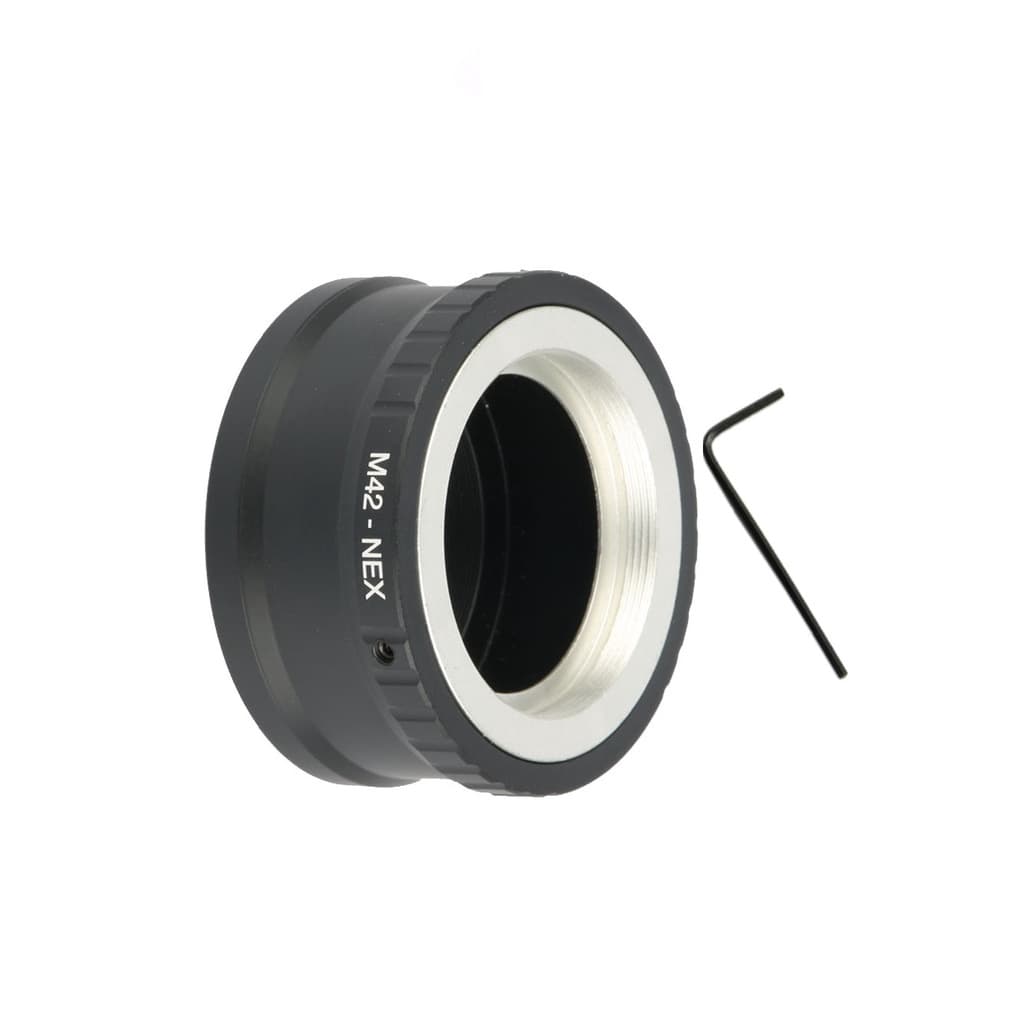 Adaptador Anel De Lentes Rosca M42 Cameras Sony Nex E-mount