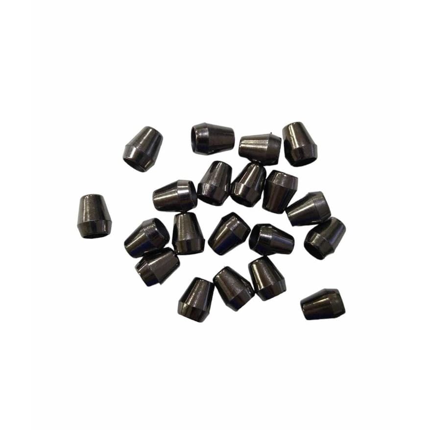 Ponteiras Para Cordão - Grafite - 10x13mm - 20und