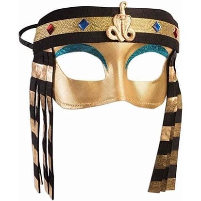 Máscara Veneziana Cleópatra Rainha Egipcia Egito Princesa