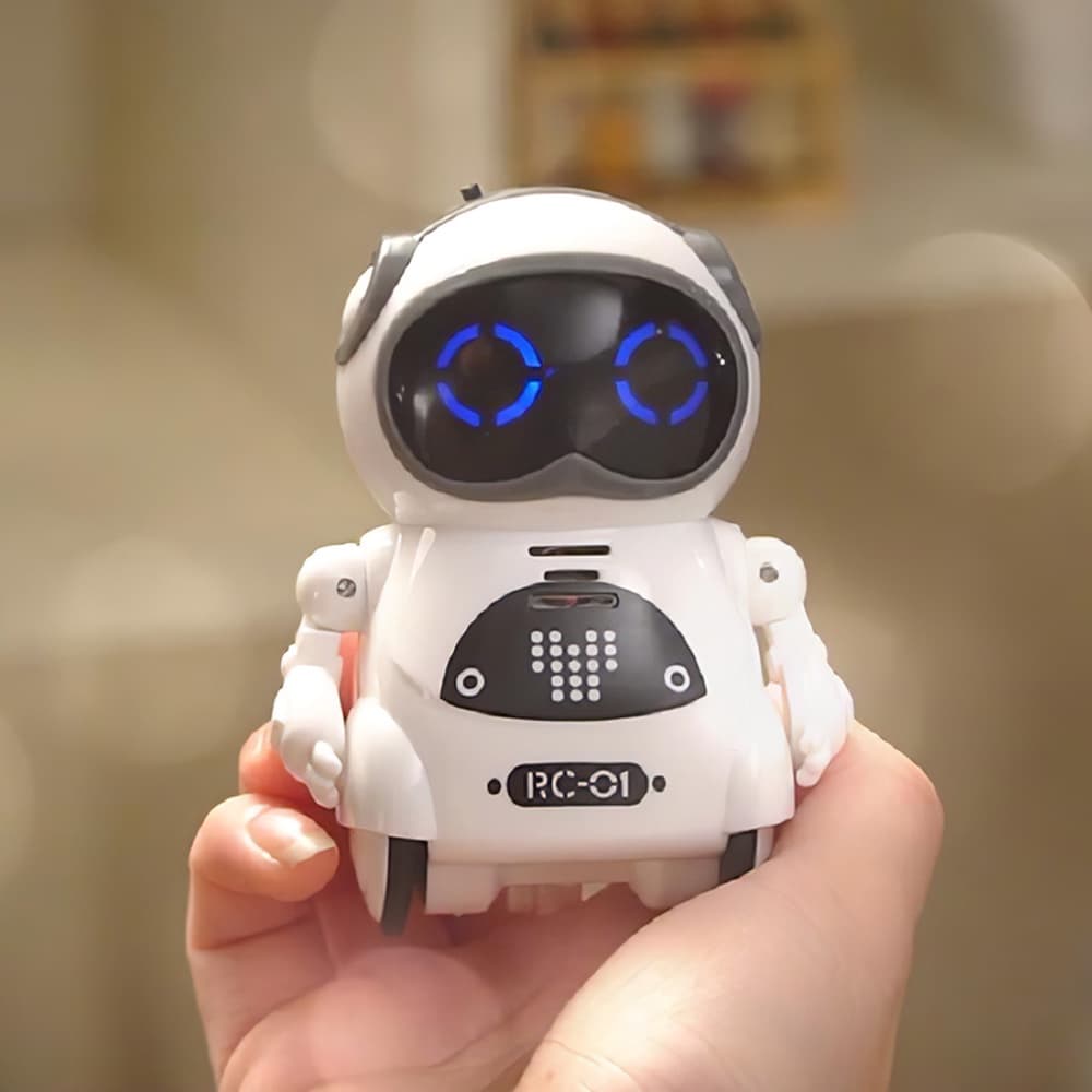 939A Pocket Robot Falando Diálogo Interativo Gravação De Reconhecimento De Voz Cantando Dançando Contando História Mini Robô Brinquedo