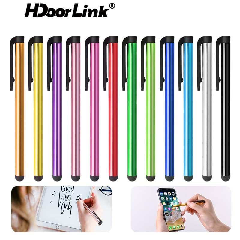 HdooLink 1/10Pcs Caneta Stylus Universal Para Tela Sensível Ao Toque Do Telefone Tablet i-pad