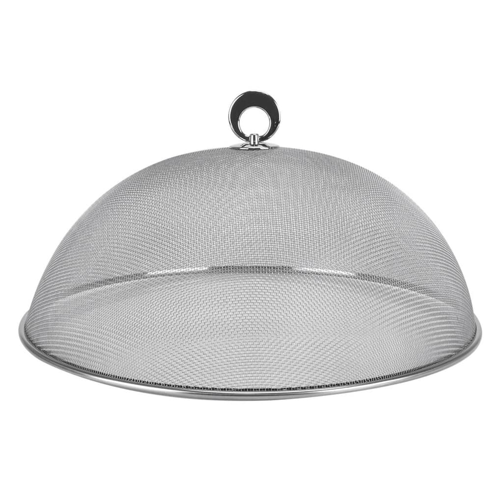 Protetor de Alimentos Malha de Aço Redondo 35cm Unyhome