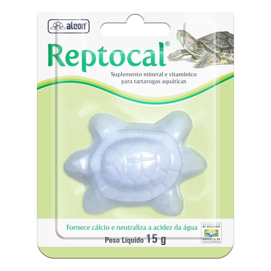Alcon Reptocal Suplemento Mineral Vitamínico 15g