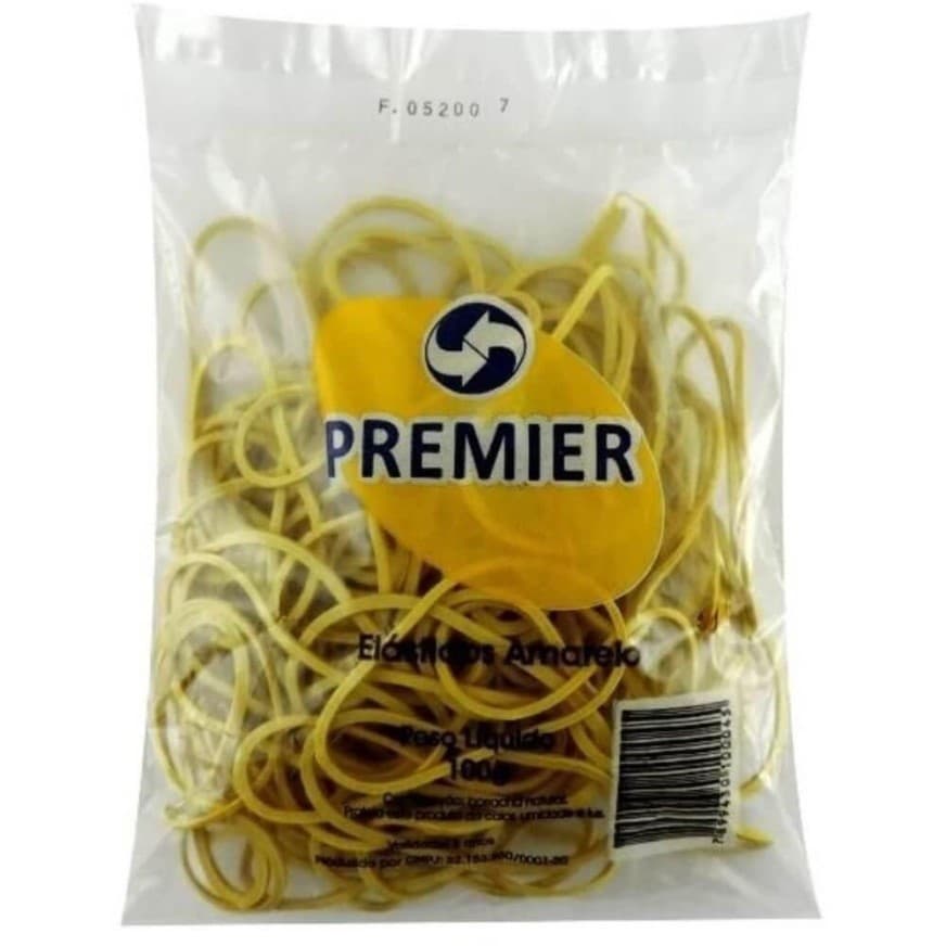 Elástico Ou Borrachinha Para Dinheiro 120 Unidades Pacote Com 100g Premier