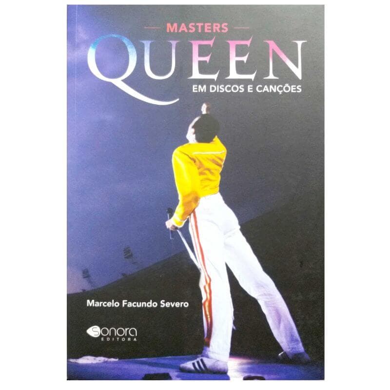 Livro Físico Masters: Queen em Discos e Canções Marcelo Facundo Severo