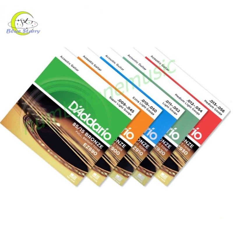 Cordas Para Violão Acústico D 'Addario EZ-890 EZ-900 EZ-910 EZ-920
