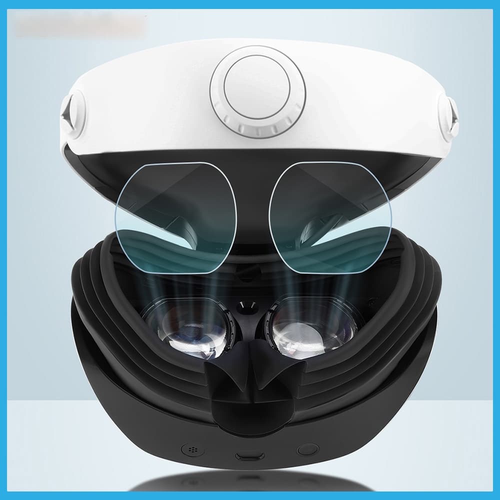 4 Pçs Película Protetora Para PS VR2 VR Óculos Cabeça Filme Headwear HD Anti-Risco Protetores De Lente PS5 VR2 Acessório