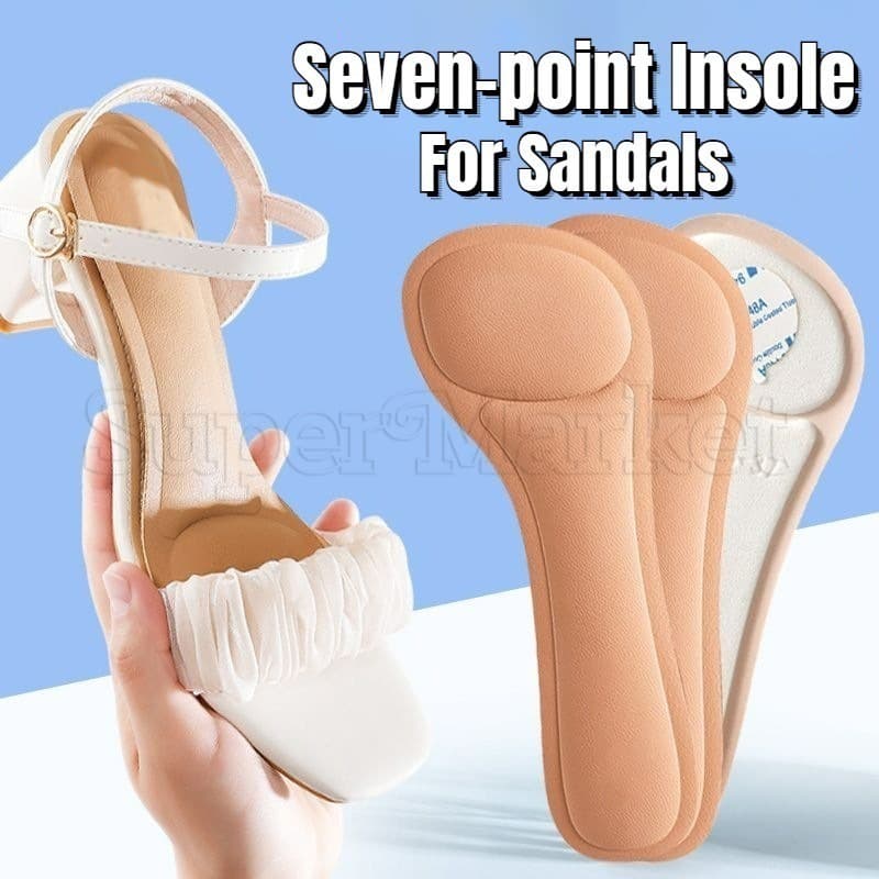 [Featured] Sandálias Auto-Adesivas/Palmilhas De Espuma De Memória Macia Almofadas/De Sapatos De Salto Alto Antiderrapantes Feminino