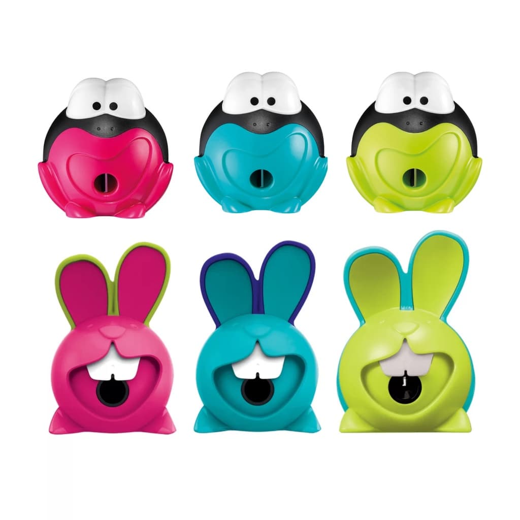 Apontador com depósito Maped Croc Croc, escolha a cor e o modelo