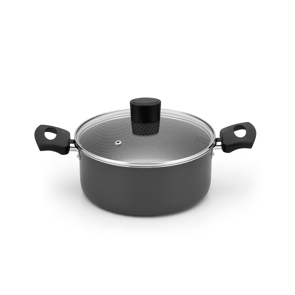 Caçarola Enjoy C / TP De Vidro Antiaderente N26cm