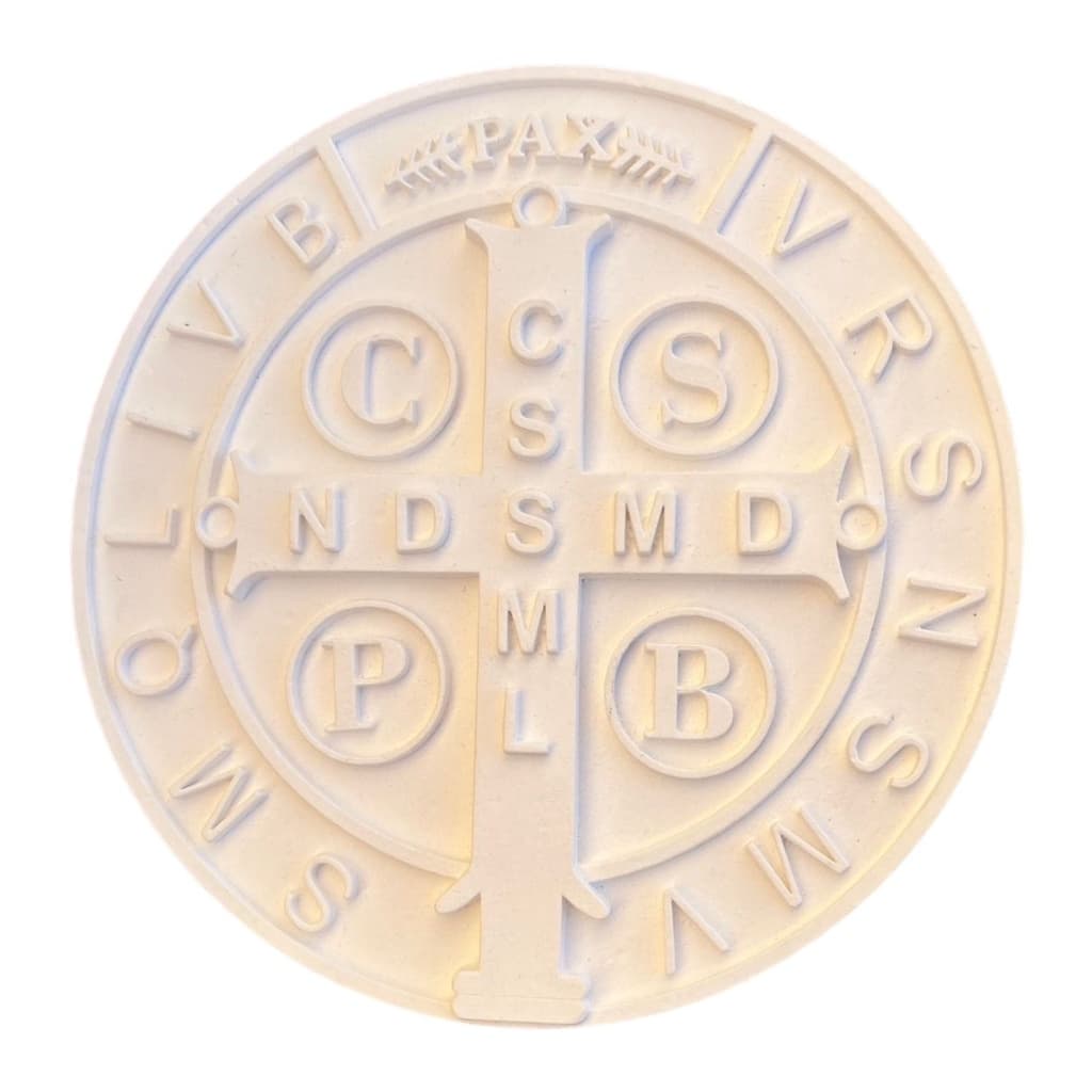 Medalhão São Bento - 21,5x21,5cm