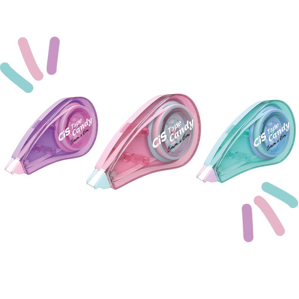 Fita Corretiva Cis Tape Candy Formato Anatomico 5mm X 6m