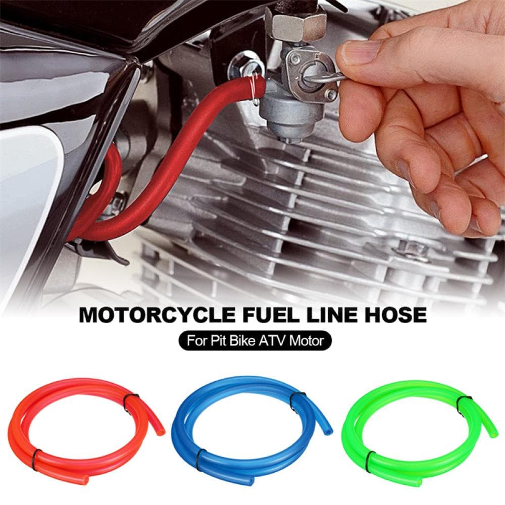 UQUEEN 1M Motocicleta Linha De Combustível A Gasolina Colorida Mangueira Resistente Altas Temperaturas Tubo De Borracha U1V5