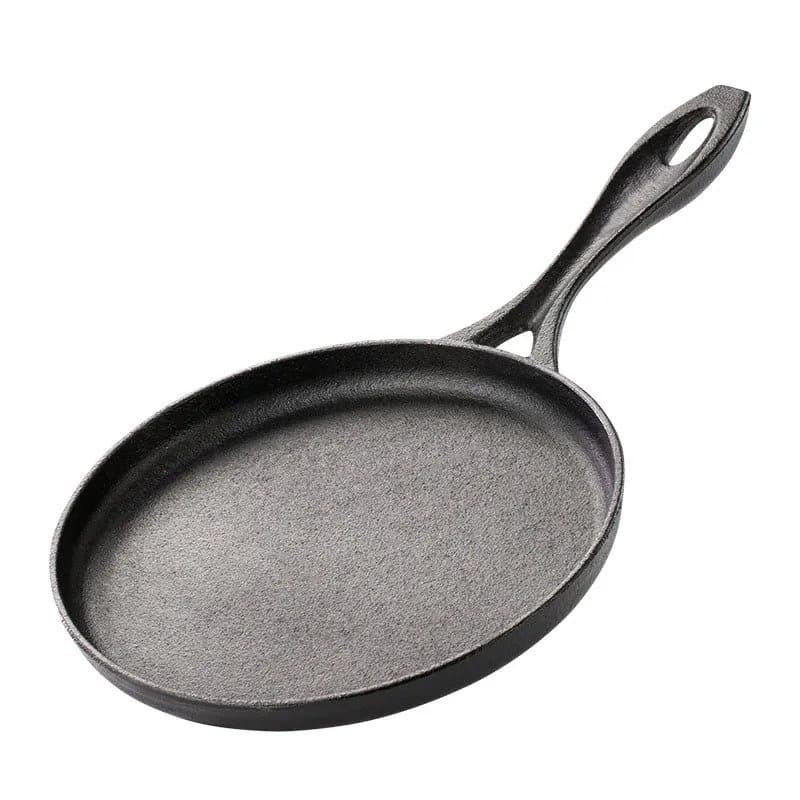 Frigideira Tapioqueira Panquequeira De Ferro Fundido Tapioca 20cm Santana