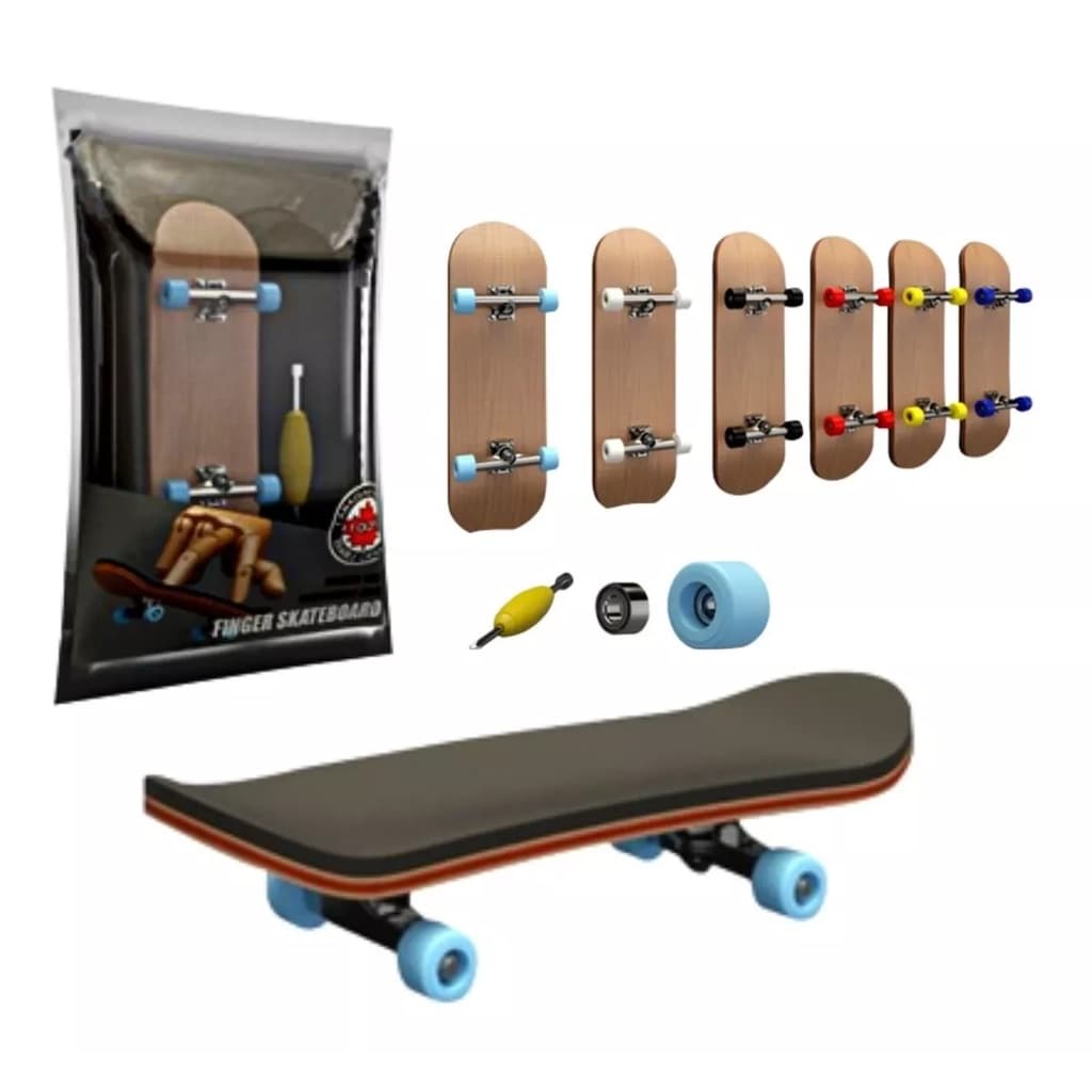 Skate De Dedo Profissional Fingerboard de madeira