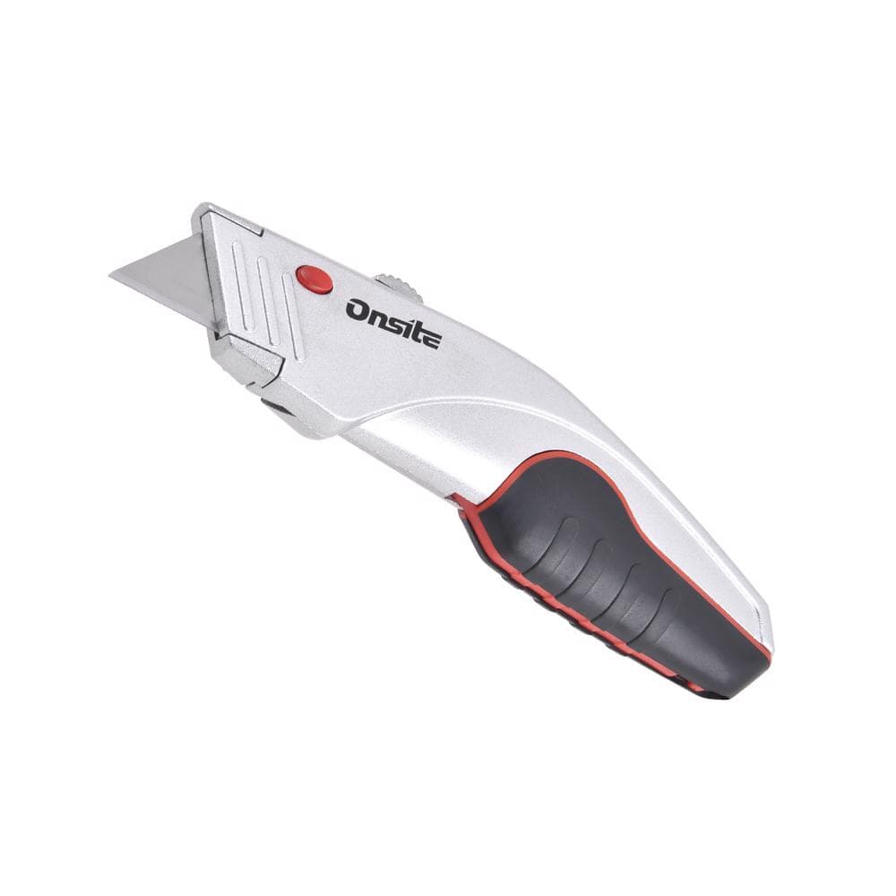 Estilete de Segurança Retrátil 165mm com 5 Lâminas Onsite