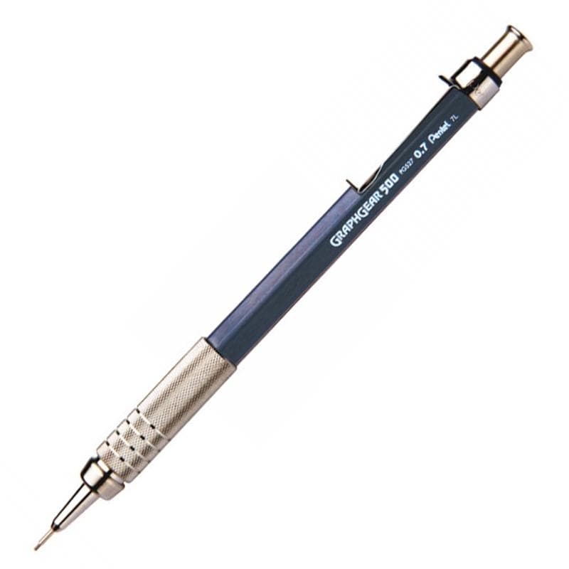 Lapiseira 0.7mm Graphgear 500 Azul Pentel