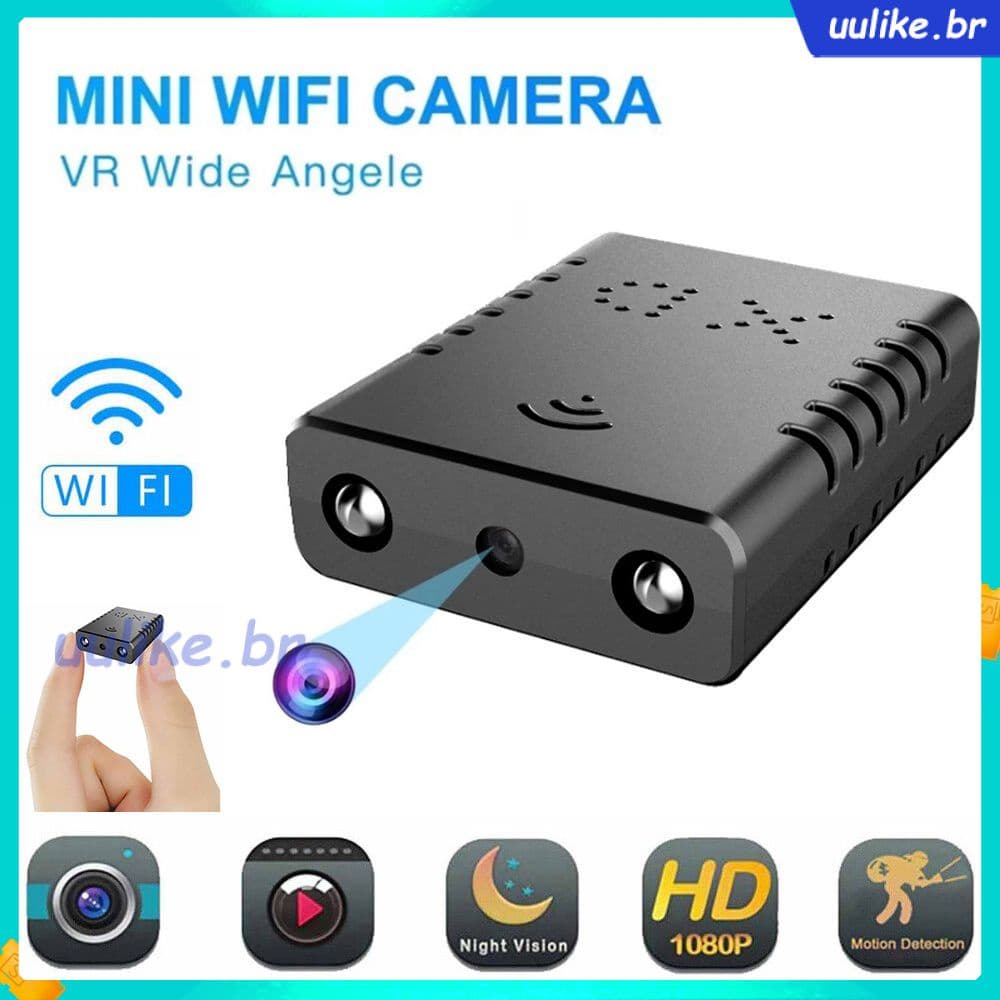 1080p Segurança Inteligente Wifi Câmera Hd Ir-cut Visão Noturna Monitoramento Móvel Gravador de Vídeo Câmera Xd uulike_br