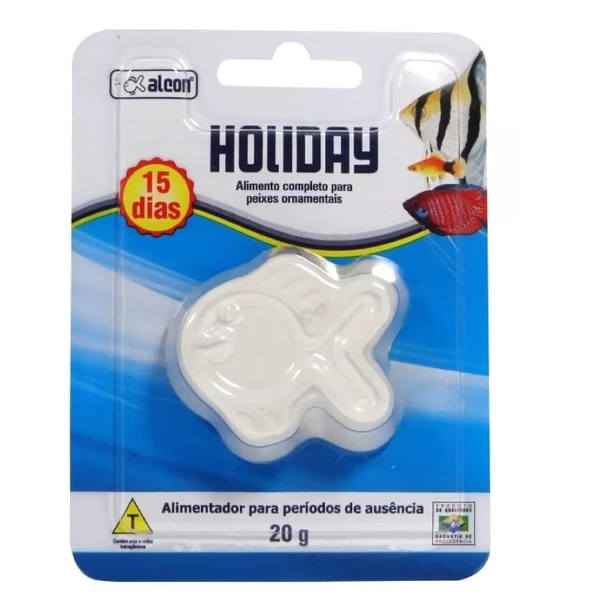 Alcon Holiday 20g- Ração De Peixes - Férias 15 Dias