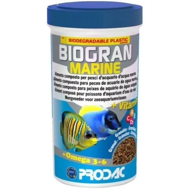 Ração Prodac Biogran Marine 35g Peixes De Água Salgada