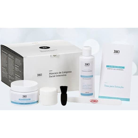 Kit Dinamizante Limpeza de Pele 20 Aplicações Jiki Cosméticos