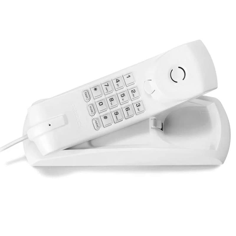 Telefone gôndola com fio cinza ártico TC 20 Intelbras