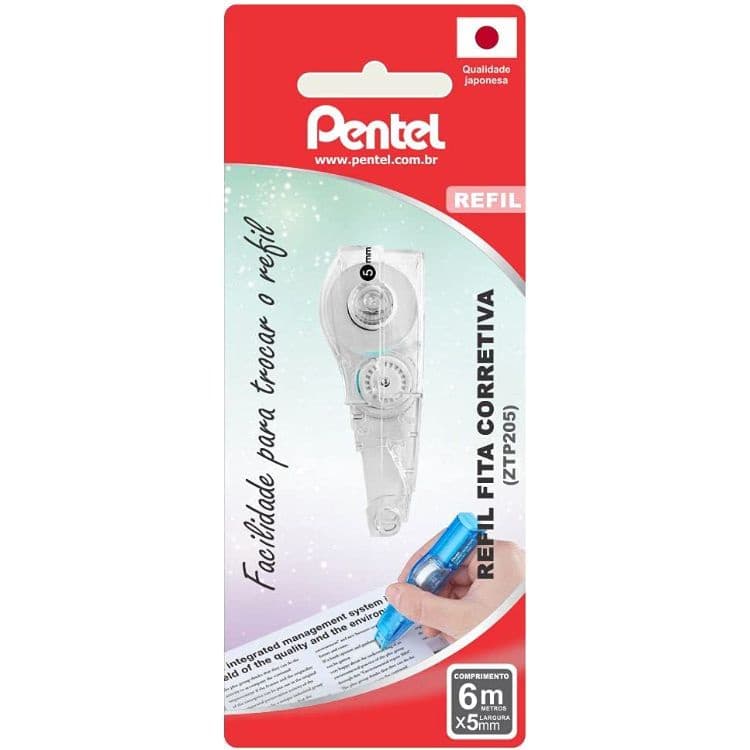 Refil P/ Fita Corretiva ZTP205 PENTEL