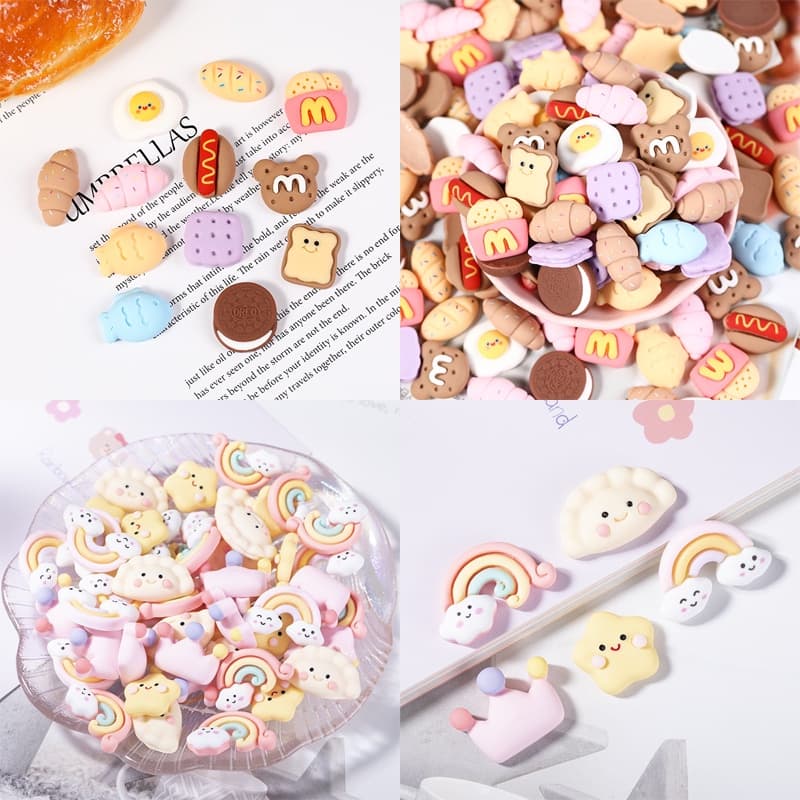 Acessórios para sandálias Pingente Botão Alfinetes Elfos Bonecas 2.5D DIY Sapatos Combinados Charme