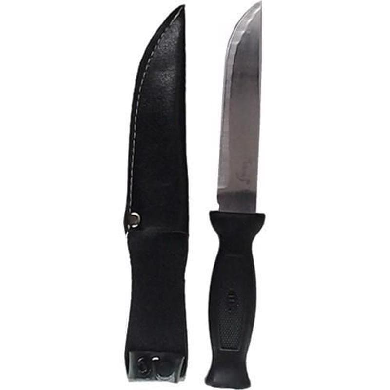 Mini Faca Multiuso Inox Com Bainha 5 Polegadas Camping, Pesca, Trilhas